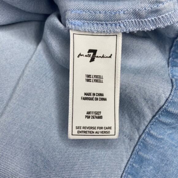 7 for All Mankind One Shoulder Dress size Small - Picture 10 of 13